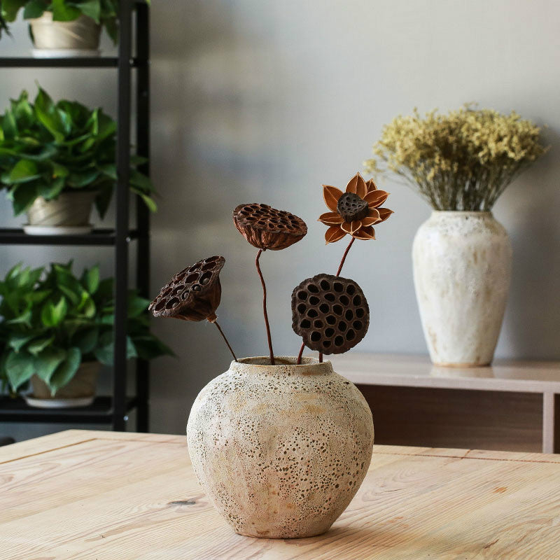 Ceramic Pastoral Flower Vase