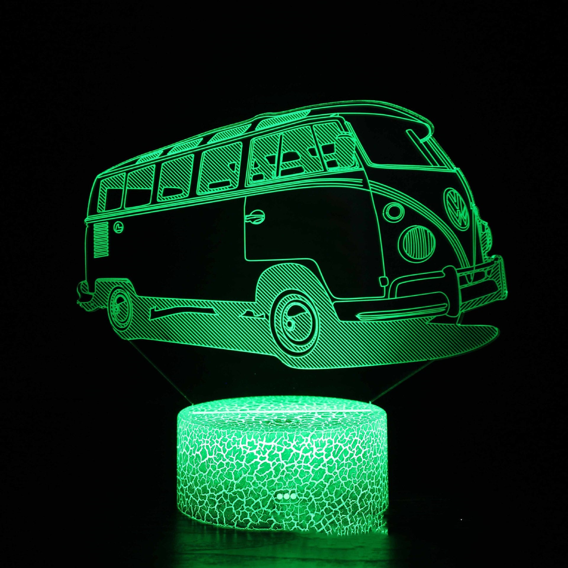 3d night light LED induction night light