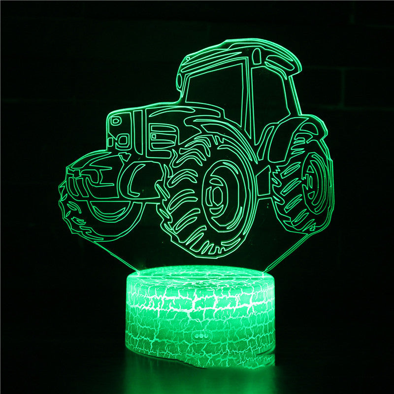 3d night light LED induction night light