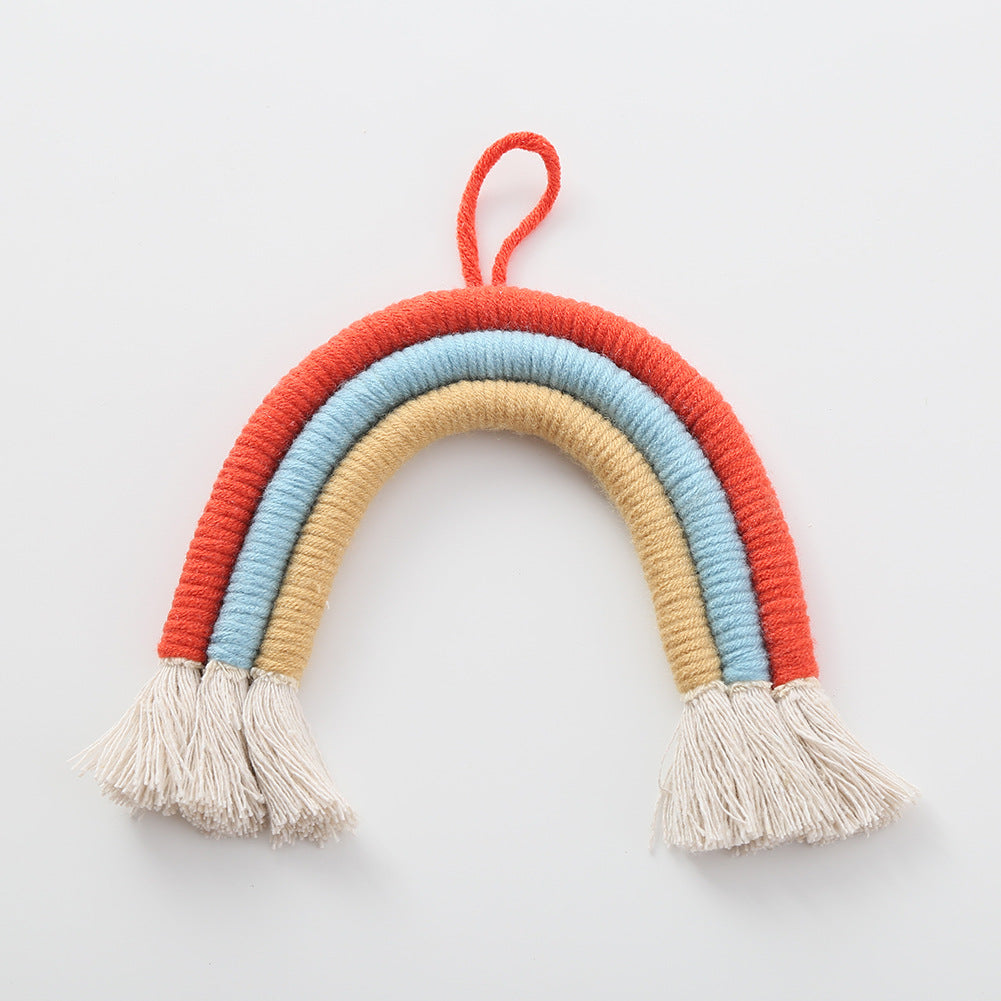 Rainbow Woolen Decor Ornaments