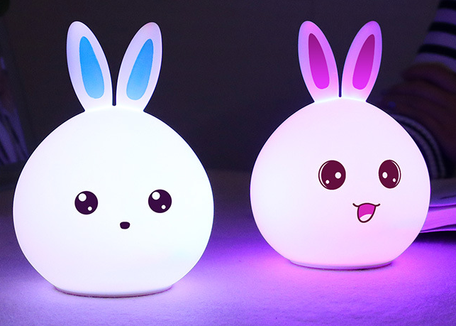 Silicone Rabbit Night Light