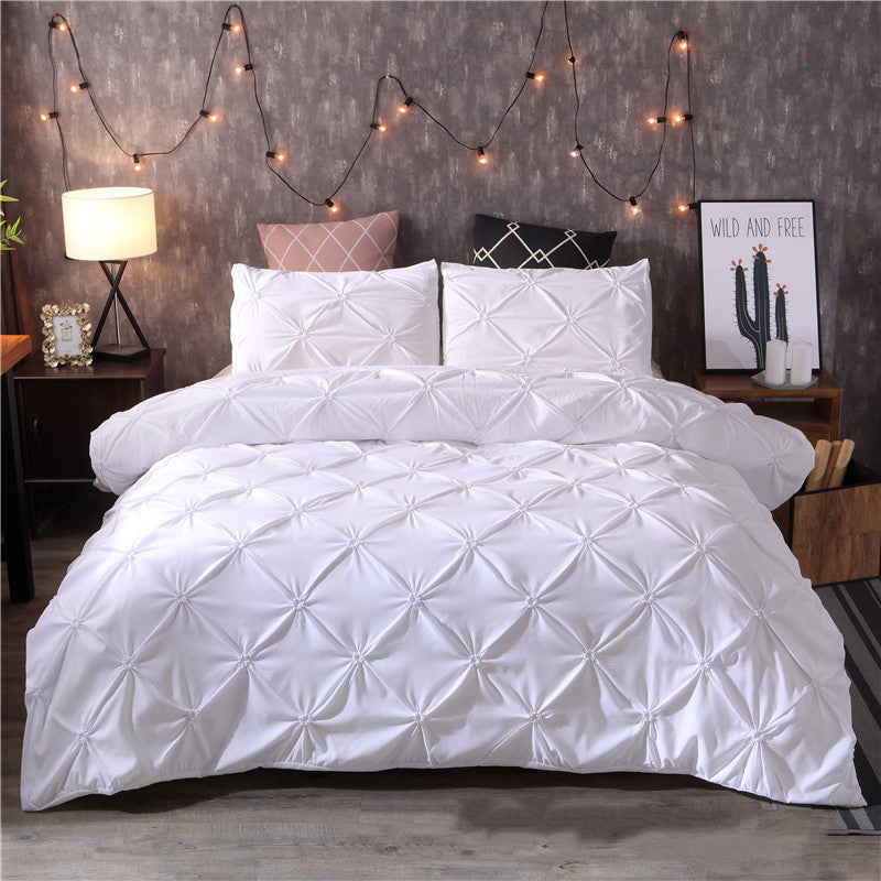 Plain Polyester Quilt Cover