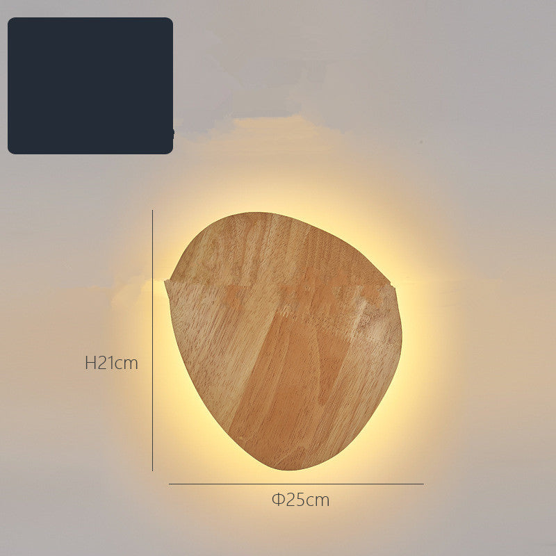 Modern Wood LED Wall Lamp