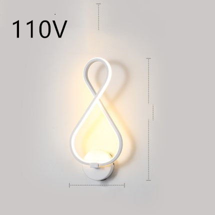 Nordic Minimalist LED Wall Lamp