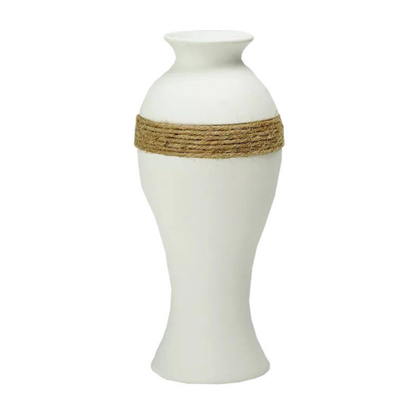 Handcrafted Ceramic Vase - Modern, Abstract Design