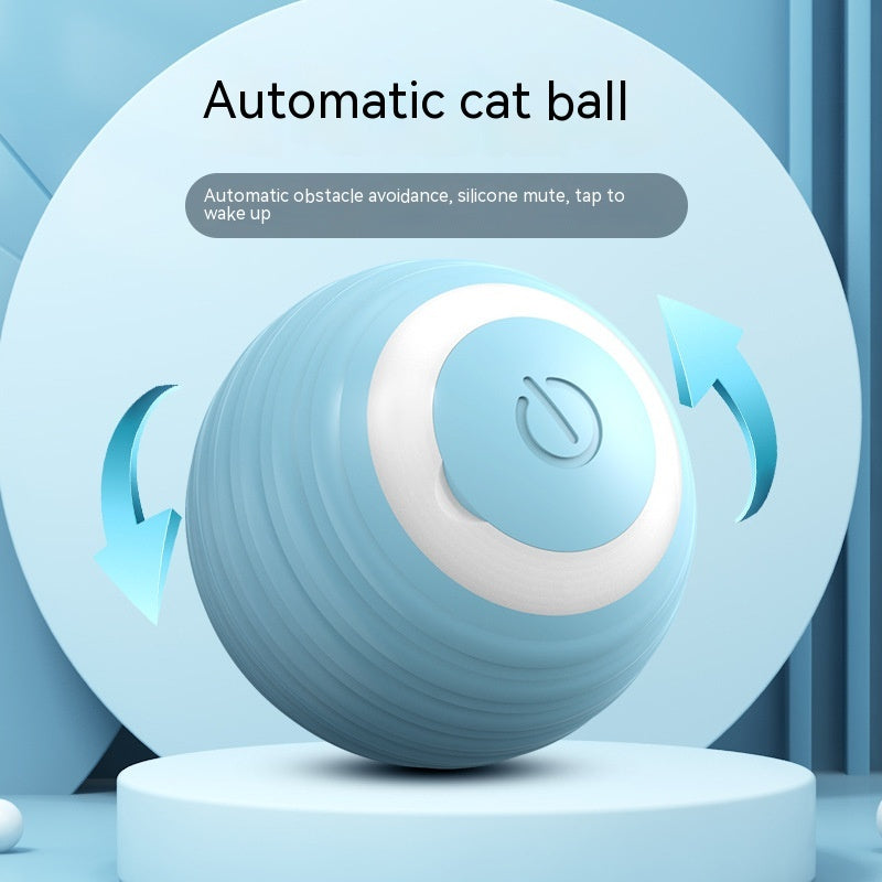 Automatic Rolling & Bouncing Smart Cat Toy Ball for Indoor Play