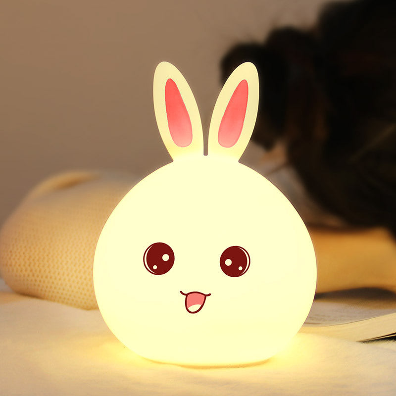 Silicone Rabbit Night Light