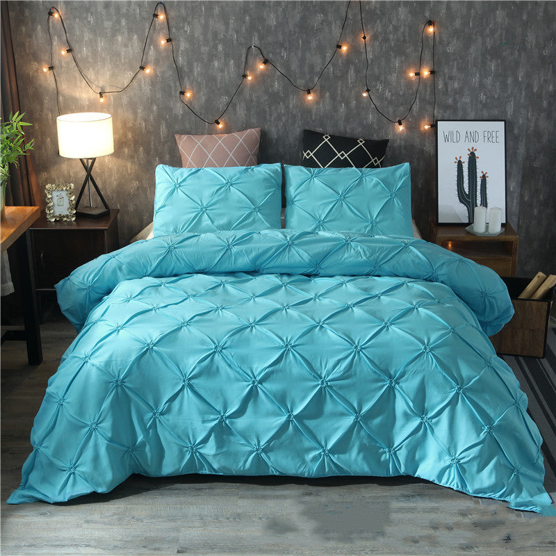 Plain Polyester Quilt Cover