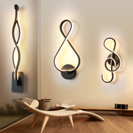 Nordic Minimalist LED Wall Lamp