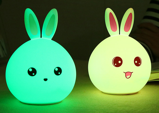 Silicone Rabbit Night Light