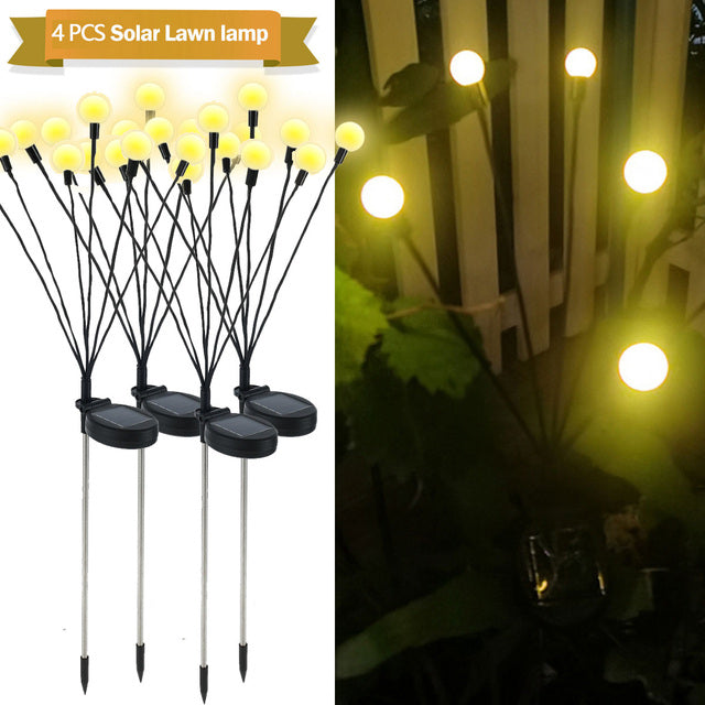 Solar Firefly Garden Lights