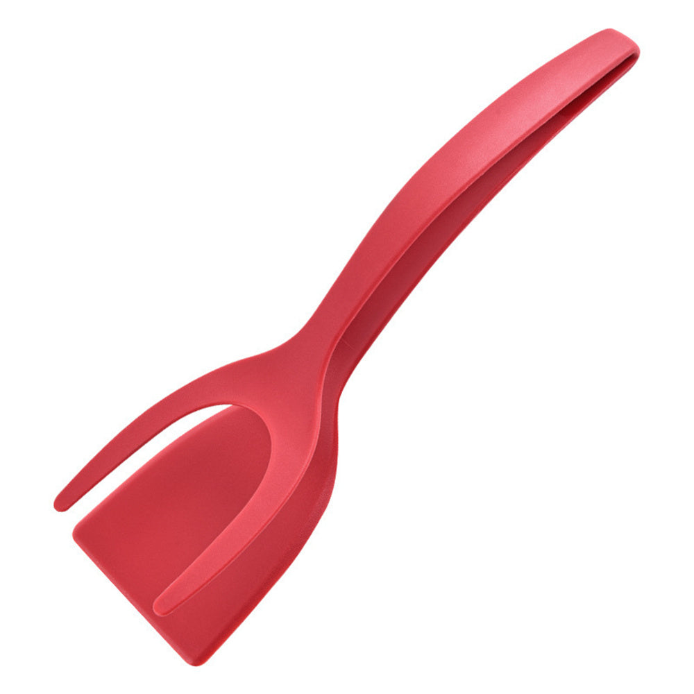 2-in-1 Grip and Flip Tongs for Kitchen Eggs and Pancakes