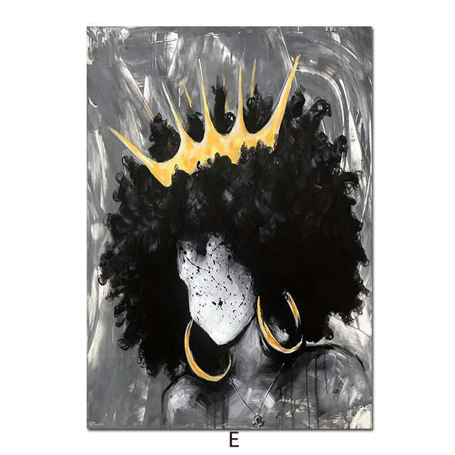 Canvas Wall Art: Abstract Black Painting