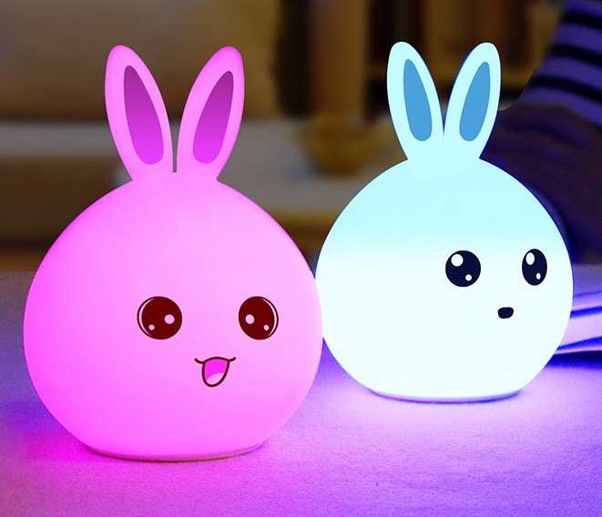 Silicone Rabbit Night Light