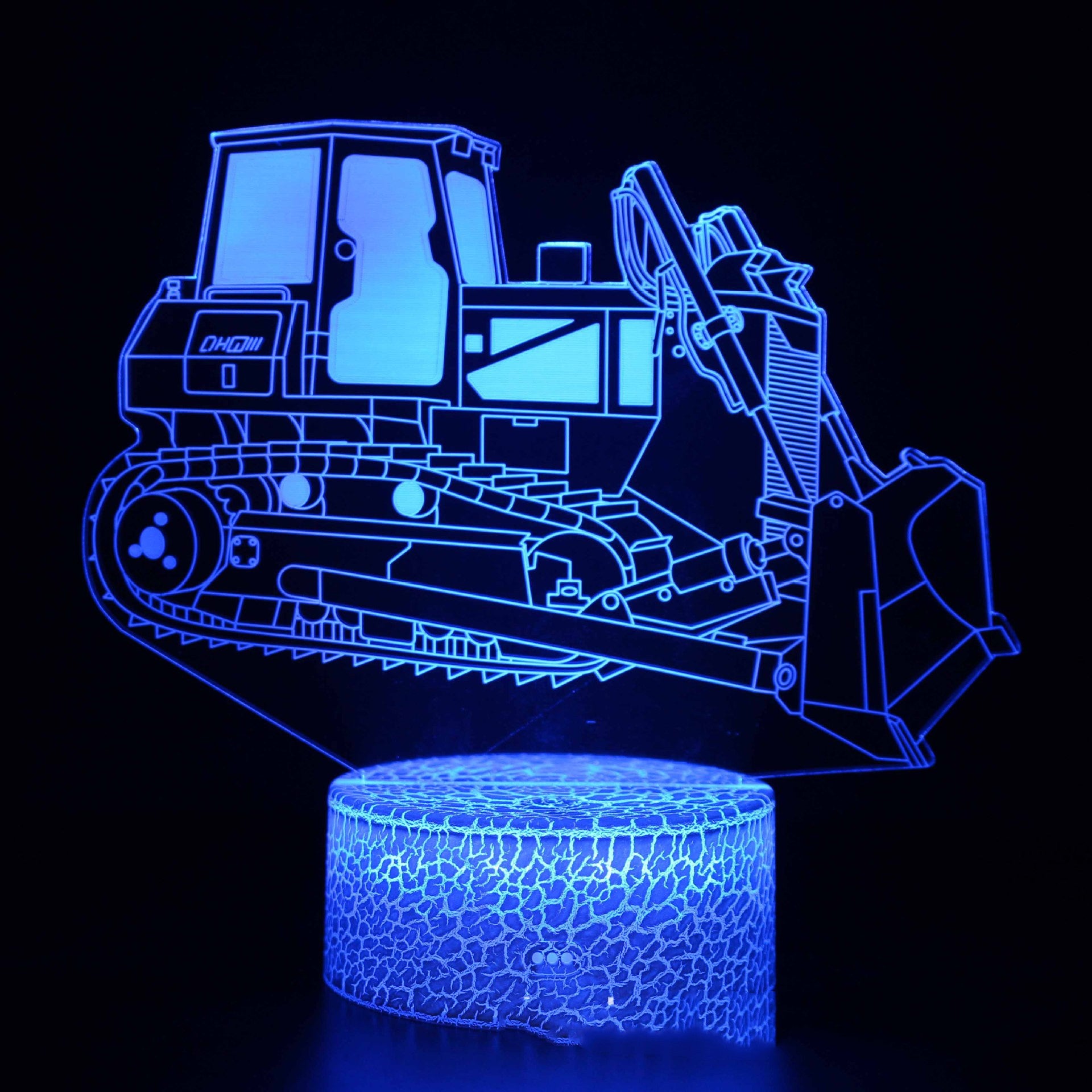 3d night light LED induction night light