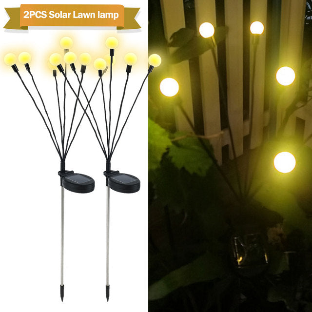 Solar Firefly Garden Lights