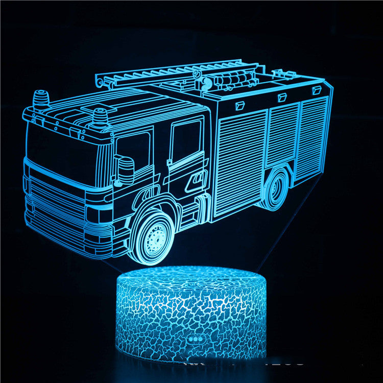 3d night light LED induction night light