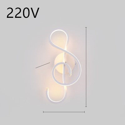 Nordic Minimalist LED Wall Lamp