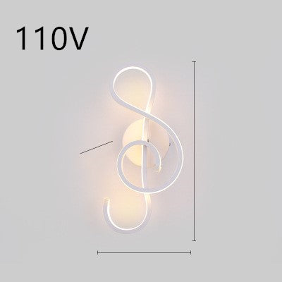 Nordic Minimalist LED Wall Lamp