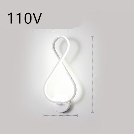 Nordic Minimalist LED Wall Lamp