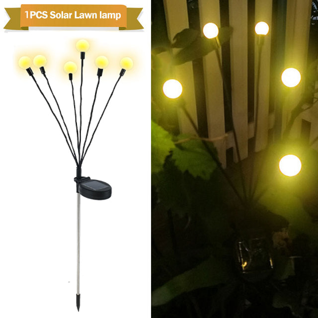 Solar Firefly Garden Lights