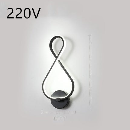 Nordic Minimalist LED Wall Lamp