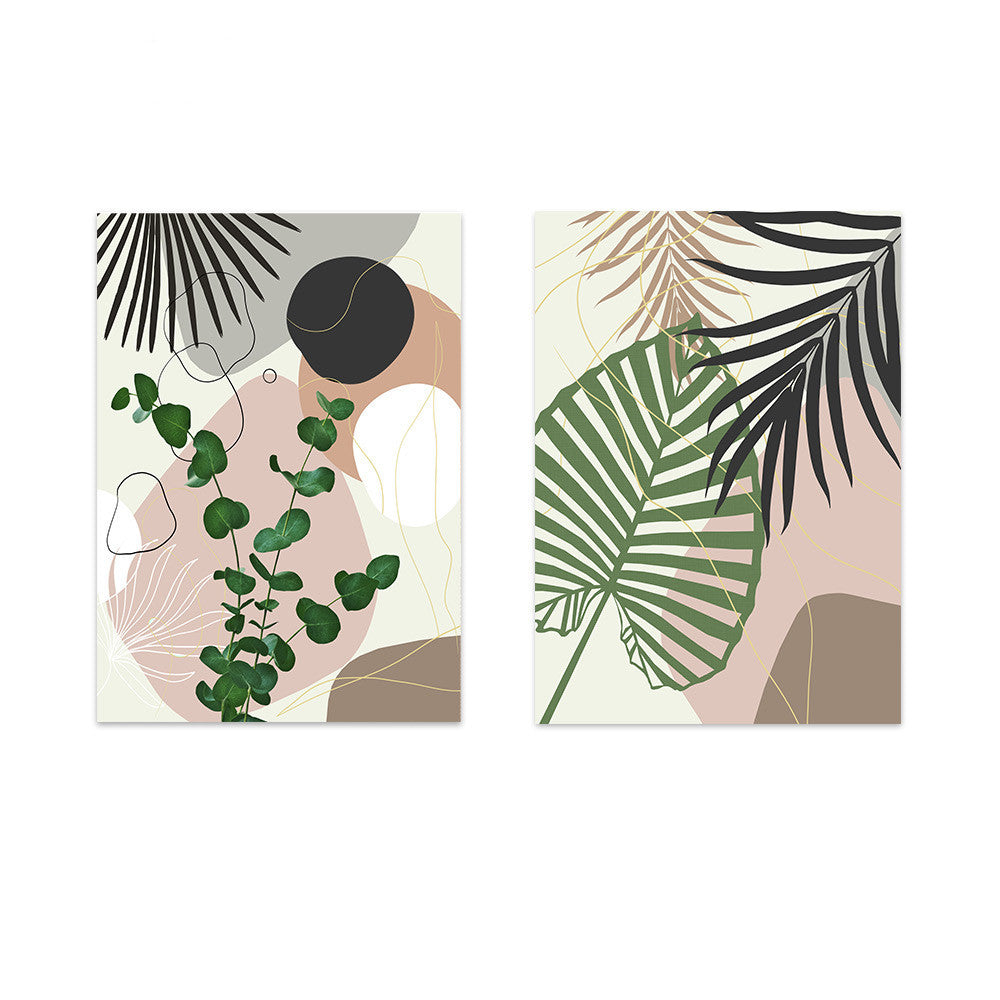 Tropical Leaf Canvas Wall Art