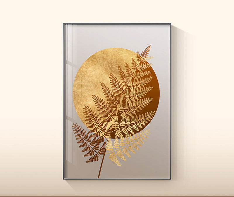 Leafy Canvas Wall Art