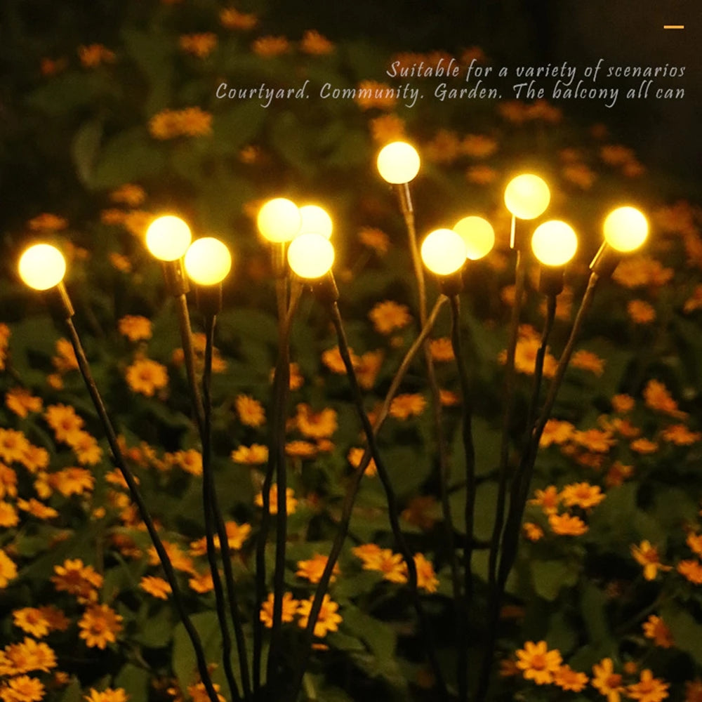 Solar Firefly Garden Lights